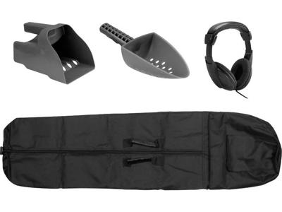 Velleman accessoireset metaaldetector zwart 4 delig Velleman accessoireset metaaldetector zwart 4 delig