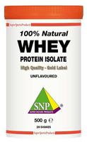 SNP Whey proteine isolate 100% natural 500 Gram - thumbnail