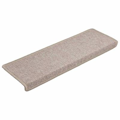 Trapmatten 30 st 65x21x4 cm Taupe Rechthoekige Rand