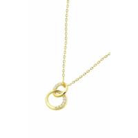 Dames hanger Lotus HIN00123/43 Gouden - thumbnail