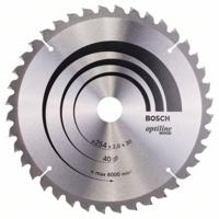 Bosch Professional Cirkelzaagblad PRO Wood | Ø 254 x 2,0 x 30mm 40T - 2608640435 - thumbnail
