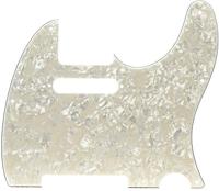 Fender 8-hole Mount Multi-Ply Telecaster Pickguard Aged White Pearl slagplaat voor Fender Telecaster - thumbnail