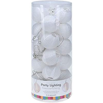 Feestverlichting 20 Lampions Indoor/Outdoor (10.75 m.)
