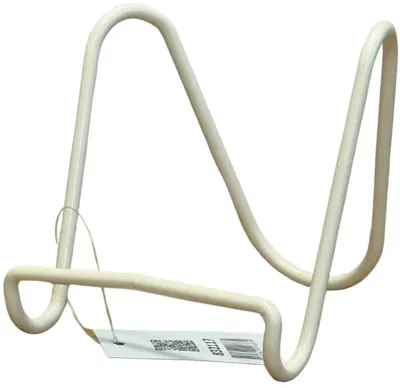 TILE RACK WHITE SAND CREAM METAL ASS 8X10X9CM TILE RACK WHITE SAND CREAM METAL ASS 8X10X9CM