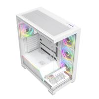 MODECOM computerkast VOLCANO STELLAR PLUS ARGB MIDI 5F Wit - thumbnail