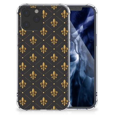 iPhone 12 Pro Max Doorzichtige Silicone Hoesje Franse Lelie iPhone 12 Pro Max Doorzichtige Silicone Hoesje Franse Lelie