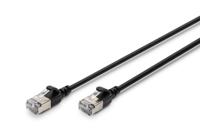 Digitus DK-1632-A-020S-BL RJ45 Netwerkkabel, patchkabel CAT 6A F/FTP 2 m Zwart Kleurcodering, Afgeschermd, Meerdradig, Met anti-kniktule 1 stuk(s) - thumbnail