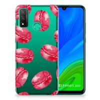 Huawei P Smart 2020 | Siliconen Case | Pink Macarons - thumbnail