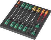 Wera 9710 Schroevendraaierset 18-delig Plat, Kruiskop Phillips, Kruiskop Pozidriv - thumbnail