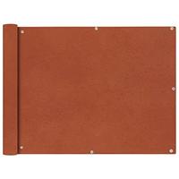 VidaXL Balkonscherm oxford textiel 90x400 cm terracotta - thumbnail
