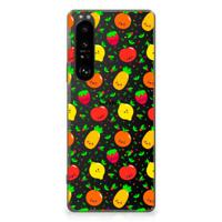 Sony Xperia 1 III | Siliconen Case | Fruits - thumbnail