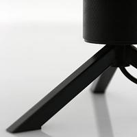 Steinhauer Glazen tafellampReflexion 14cm zwart met smoke glas - 2683ZW - thumbnail