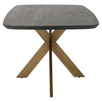 Richmond Deens Ovale Eettafel 'Cambon' 280 x 110cm, kleur Dark Coffee - thumbnail