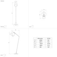 Eglo Zwarte staande lampOneda - 900394 - thumbnail