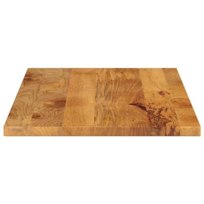 Tafelblad rechthoekig 110x50x2,5 cm massief mangohout