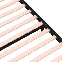 Bedframe massief hout zwart 75x190 cm 2FT6 Small Single - thumbnail