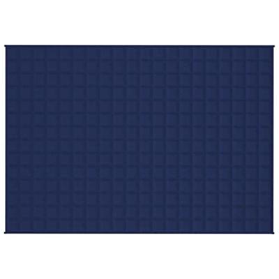 Verzwaringsdeken 138x200 cm 10 kg stof blauw