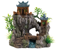Superfish Deco Temple 3 Aquarium Ornament - Milieuvriendelijk, Onderhoudsgemak, Handgeschilderd - thumbnail