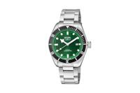 Gevril Men&apos;s Yorkville Green Dial steel Watch 48606 Heren Horloge - thumbnail