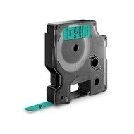 Huismerk DYMO D1 40919/S0720740 Labeltape 9mm Zwart op Groen - thumbnail