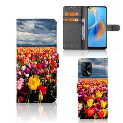 OPPO A74 4G Hoesje Tulpen OPPO A74 4G Hoesje Tulpen