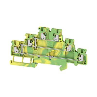 Weidmüller 2818000000 Aardingsklem Push-In-klem, Steekaansluiting Groen-geel 50 stuk(s) Weidmüller 2818000000 Aardingsklem Push-In-klem, Steekaansluiting Groen-geel 50 stuk(s)
