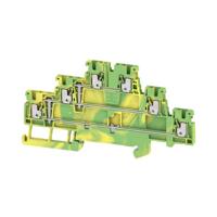 Weidmüller 2818000000 Aardingsklem Push-In-klem, Steekaansluiting Groen-geel 50 stuk(s) - thumbnail
