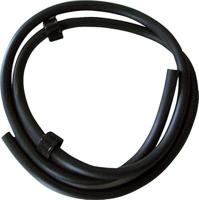 Mesto Reserve-binnenband | d. 8, PVC met 2 wartelmoeren | lengte 1,3 m | zwart | 1 stuk - 6.303 - 6.303 - thumbnail
