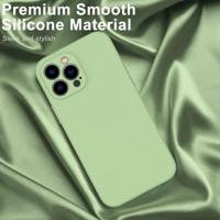 Lunso - iPhone 15 Pro - Hoesje Flexibel silicone Backcover - Lime Groen - thumbnail