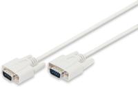 Digitus AK-610107-020-E 2m DSUB, 9-pin DSUB, 9-pin Beige seriële kabel - thumbnail