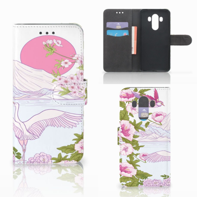 Huawei Mate 10 Pro Telefoonhoesje met Pasjes Bird Standing Huawei Mate 10 Pro Telefoonhoesje met Pasjes Bird Standing