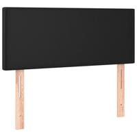 Hoofdbord 100x5x78/88 cm kunstleer zwart - thumbnail