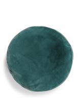 Essenza Essenza Mads Furry cushion Reef green 45 cm round - thumbnail