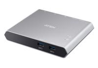 ATEN US3310 USB-C (USB 3.2 Gen 2) adapter Grijs - thumbnail
