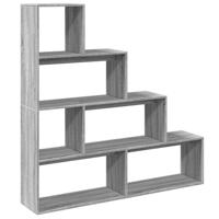 Kamerscherm / boekenkast 143,5x29x143,5 cm hout grijs sonoma - thumbnail