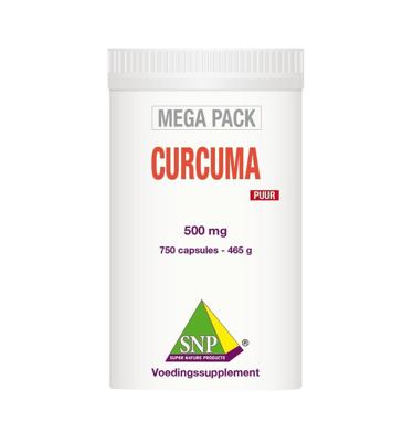 SNP Curcuma puur megapack 750 Vegetarische capsules