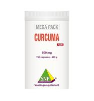 SNP Curcuma puur megapack 750 Vegetarische capsules - thumbnail