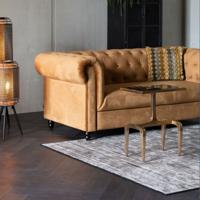 Dutchbone Vloerkleed 'Keklapis' 200 x 300cm, kleur Grey - thumbnail