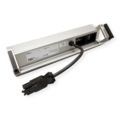 Bachmann 902.502 Stekkerdoos 3-voudig Zwart, Aluminium Wieland stekker 1 stuk(s) Bachmann 902.502 Stekkerdoos 3-voudig Zwart, Aluminium Wieland stekker 1 stuk(s)