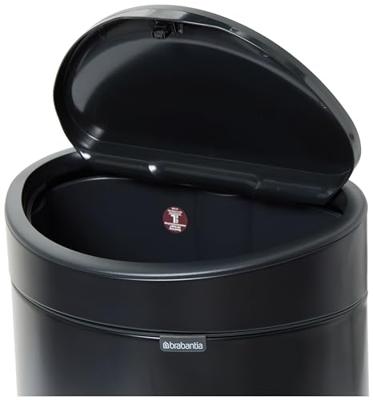Brabantia touch bin afvalemmer 40 liter matt black - thumbnail
