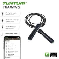 Tunturi springtouw verzwaard Pro l staal l 300 cm l zwart - thumbnail