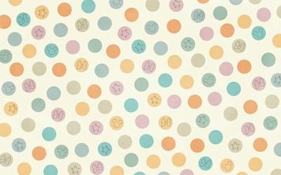 Komar Into Wonderland Fotobehang Disney - Pastel Confetti - IADX8-122