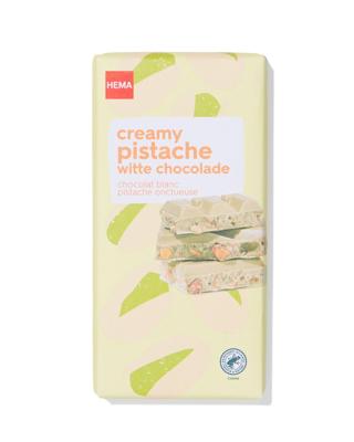 HEMA Chocoladereep wit pistache 180g