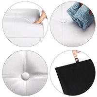 Monzana Zitbank - 80cm - met - opbergruimte - in - Wit - thumbnail