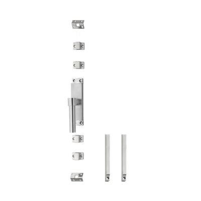 Intersteel krukespagnolet links L-recht incl. stangenset - RVS