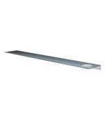 Hotbath &MORE Planchet - 80cm - inclusief bevestigings rails - 1 uitsparing - voor zeepdispenser of beker - RVS 316 SH080HIX - thumbnail