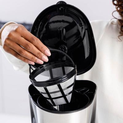 Drip Koffiemachine Taurus Verona inox 12 tazas 1000 W Zwart