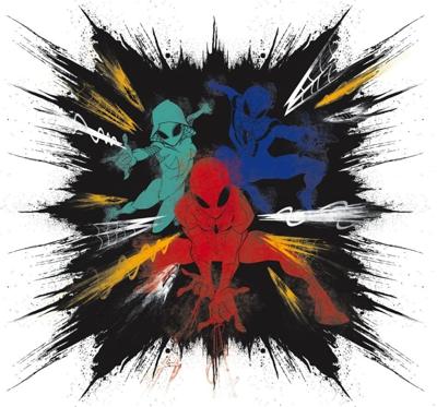 Komar Into Adventure Fotobehang Marvel - Spiderman - Color Explosion - IADX6-080