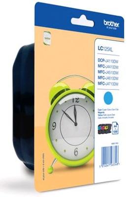 Brother inktcartridge, 1.200 pagina&apos;s, OEM LC-125XLC, cyaan - thumbnail