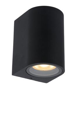 Lucide ZARO - Wandspot / Wandlamp Binnen/Buiten - 1xGU10 - IP44 - Wit